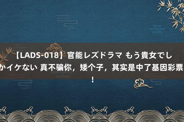 【LADS-018】官能レズドラマ もう貴女でしかイケない 真不骗你，矮个子，其实是中了基因彩票！