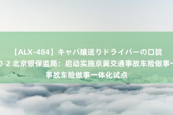 【ALX-484】キャバ嬢送りドライバーの口説きハメ撮り 2 北京银保监局：启动实施京冀交通事故车险做事一体化试点